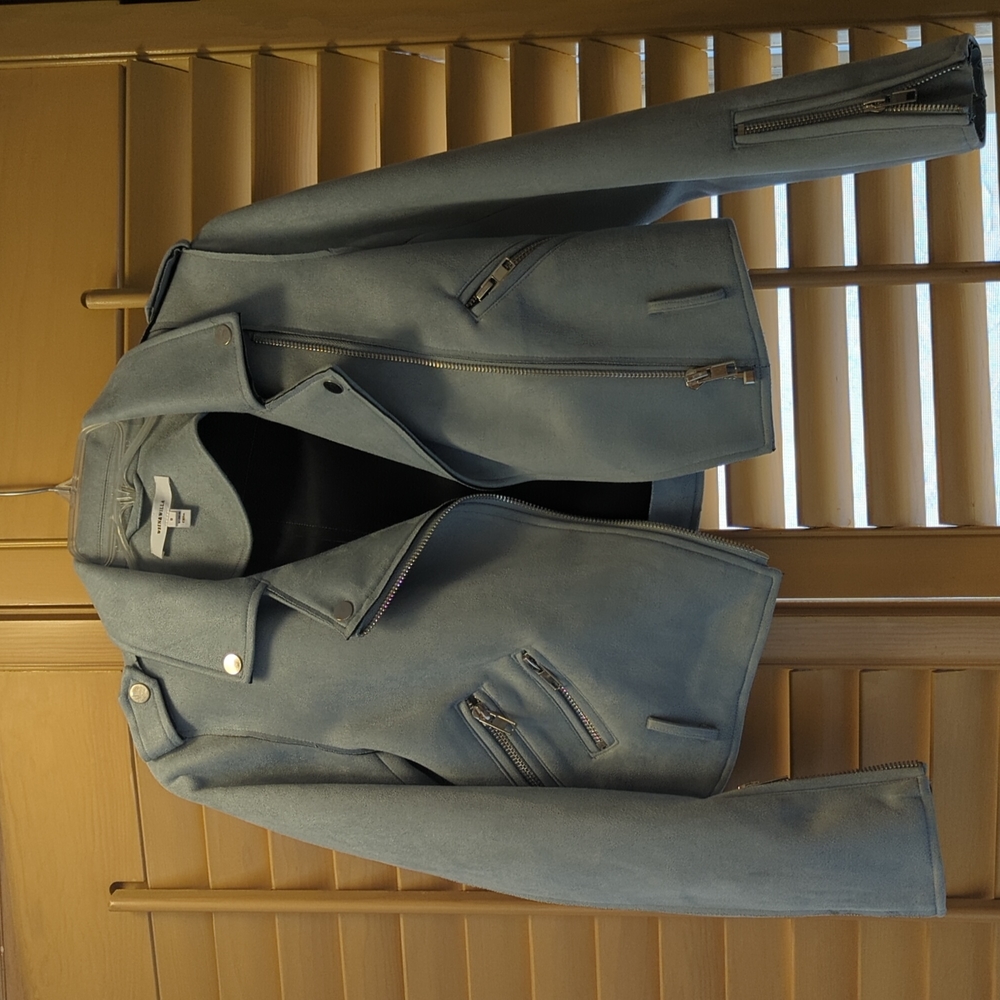 Wrenn and Willa Faux Suede Jacket